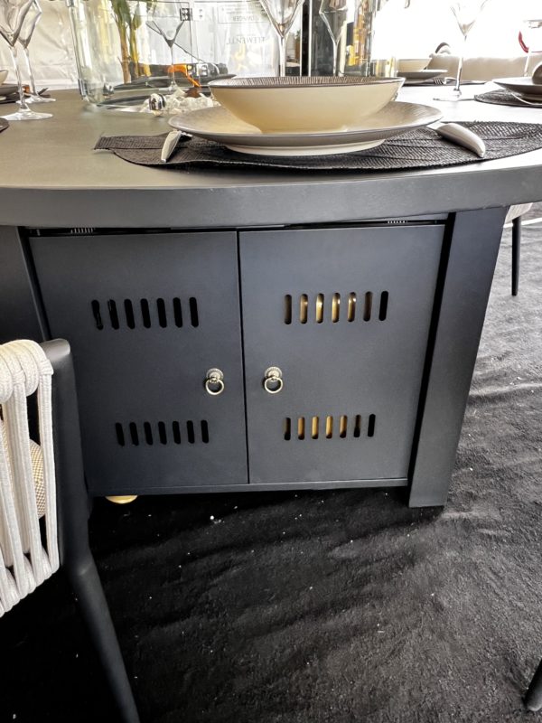 TABLE BRASERO VESUVIO RECTANGLE – Image 3