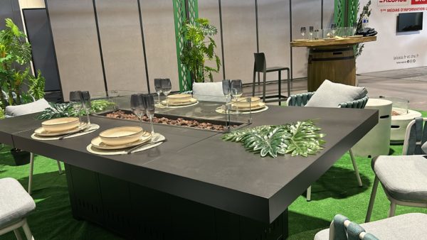 TABLE BRASERO VESUVIO RECTANGLE – Image 5