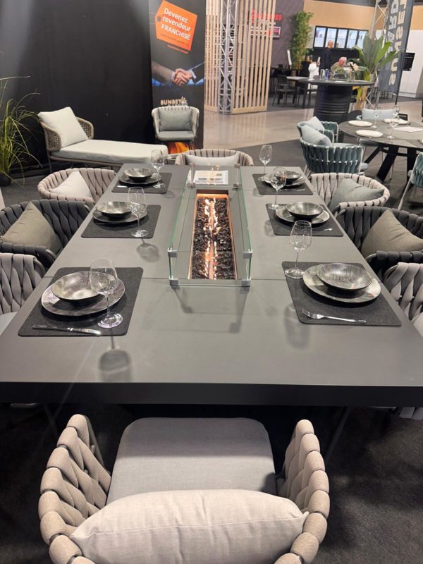 table brasero rectangle