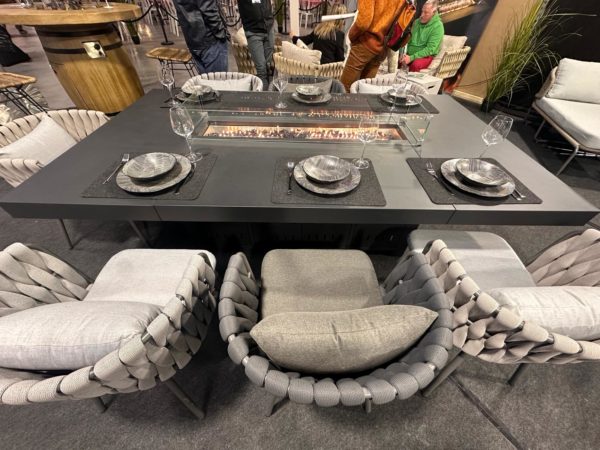 table brasero rectangle